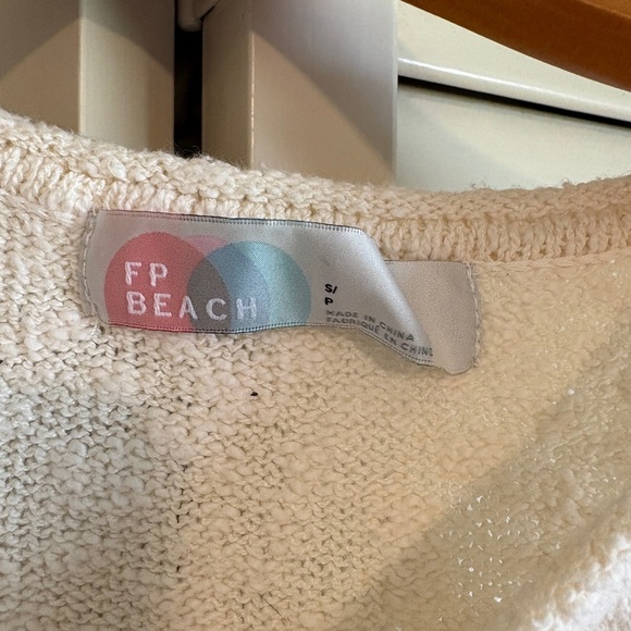 Cream Knit Wide-Leg Matching Set - FP beach - Picture 2 of 3